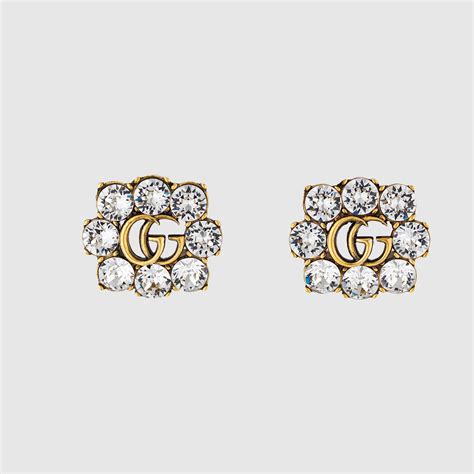 gucci g earrings|vintage Gucci earrings.